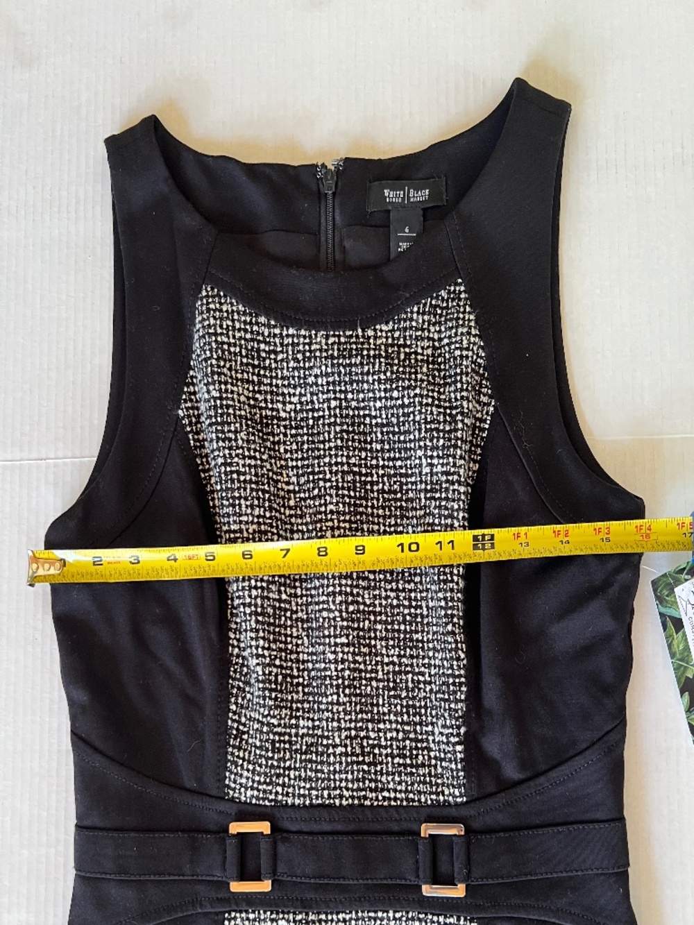 Like New White House Black Market Mid-Length Professional, Neutral Dress - Picture 5 of 11